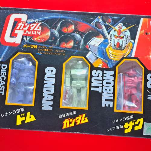 Gundam 機動戰士 S.C.M. EX RX-78-2 一年戰爭 Clover 梅花廠合金 高達 渣古 大魔 08...