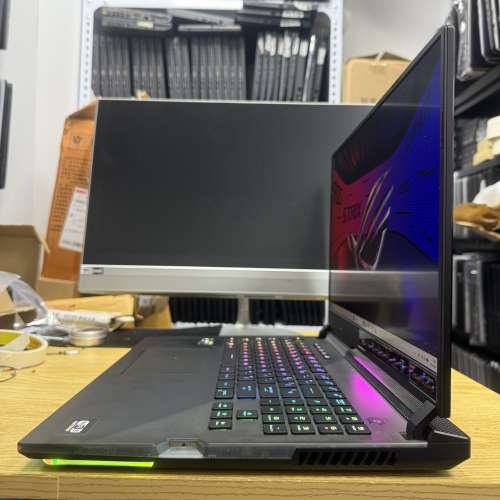 [機械鍵盤] ASUS ROG Strix SCAR 17 G733QSA (RTX 3080 / 超頻8核 Ryzen 9 / 17.3"...