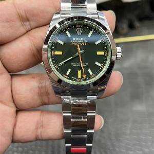 Rolex 勞力士 Milgauss m116400gv-0001 40mm 黑盤 綠玻璃 VS 出品