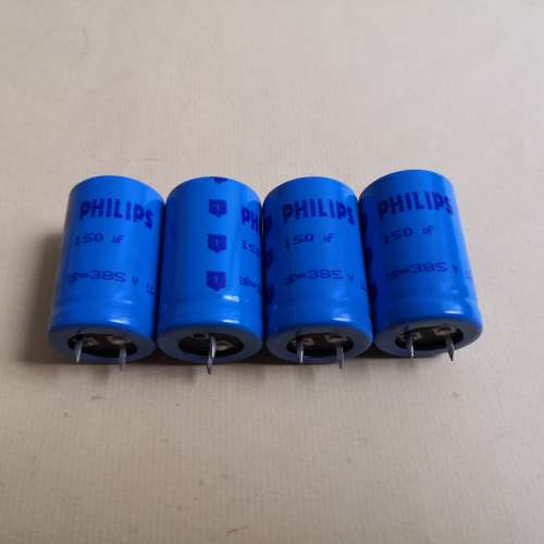 荷蘭PHILIPS 385V 150UF 二對
