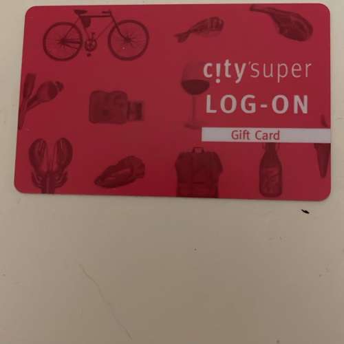 Citysuper LOG-ON $500 禮品卡