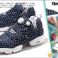 全新原裝正版  限量Reebok INSTA PUMP FURY OG 藍白雨點