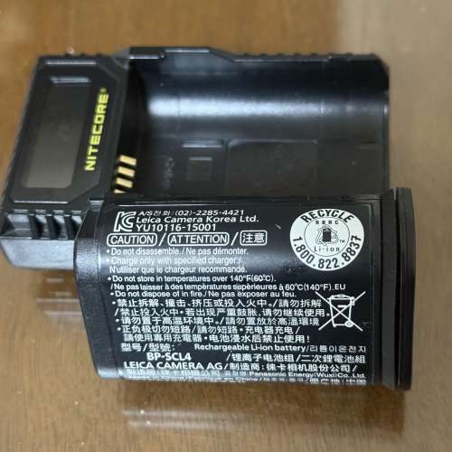 Leica  SL /Q2 電池加Usb充電器