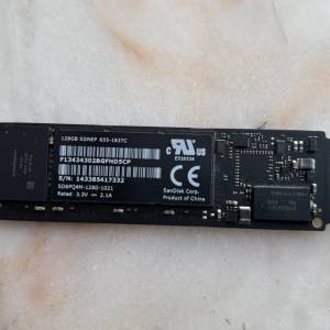 Apple Macbook Macbook Air 2013 to 2015 128GB SSD 固態硬碟