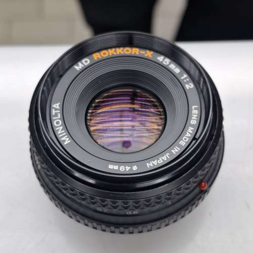 MINOLTA MD ROKKOR-X 45MM F2