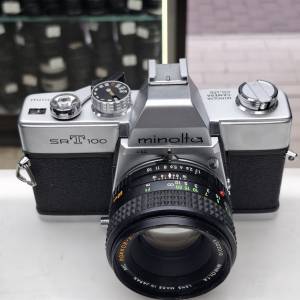 MIMOLTA SRT100 + MC 50MM F1.7   MIMOLTA SRT201 + MC 50MM F2