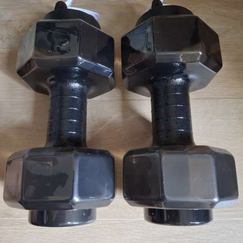 2kg啞鈴水樽一對