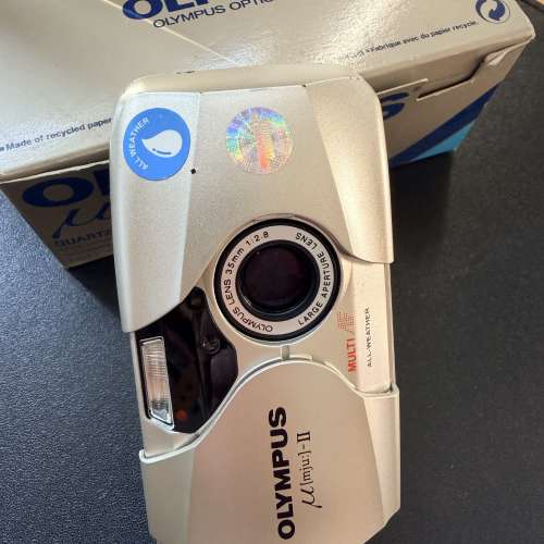 Olympus mju:II 35mm/2.8 菲林相機