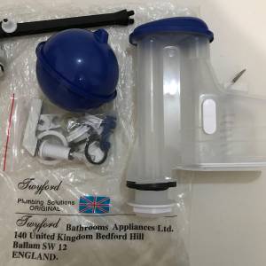英式分體馬桶配件  twyford toilet syphon