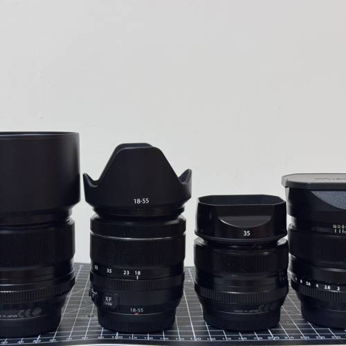 XT3 23mm 35mm 56mm 18-55￼