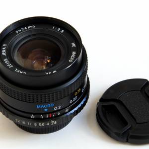 Carl Zeiss 24mm f2.8 Jena II MC Macro M42 mount