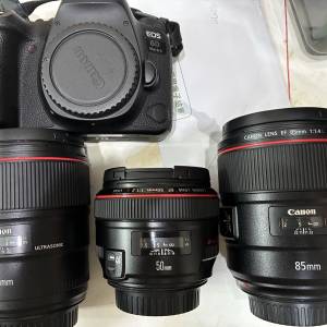 Canon 6D ii + EF lens