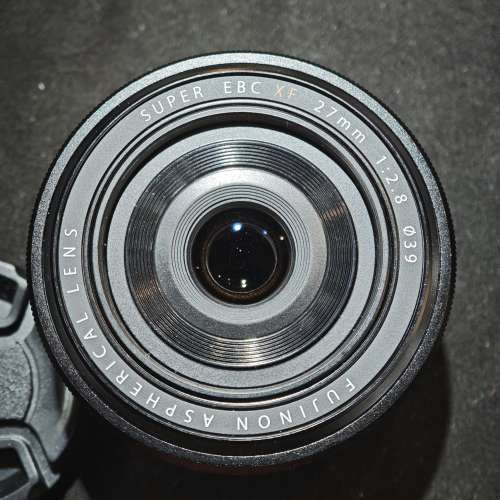 Fujifilm 27/2.8 27mm 27 富士 XF FX 冇盒冇單冇保冇證 鏡片通透冇花冇霉 功能正常...