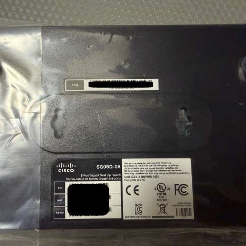 Cisco SG95D-08-SG 8-Port Gigabit Desktop Switch 全新冇盒 有火牛