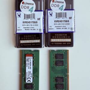 Kingston SODIMM DDR4-2400 8GB x 2