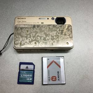 Digital Camera Sony DSC T99D Carl Zeiss 數碼相機 電池 及 Kingston SD card Nik...