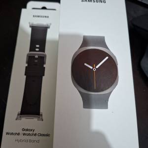 Samsung Galaxy Watch8 智能手錶 連皮帶一條，已加至兩年care +