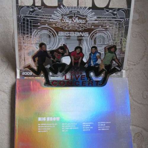 2009 BIGBANG LIVE CONCERT :BIGSHOW: VOL.4 Audio CD Booklet Set