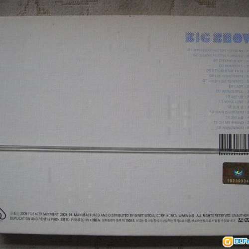 2009 BIGBANG LIVE CONCERT :BIGSHOW: VOL.4 Audio CD Booklet Set