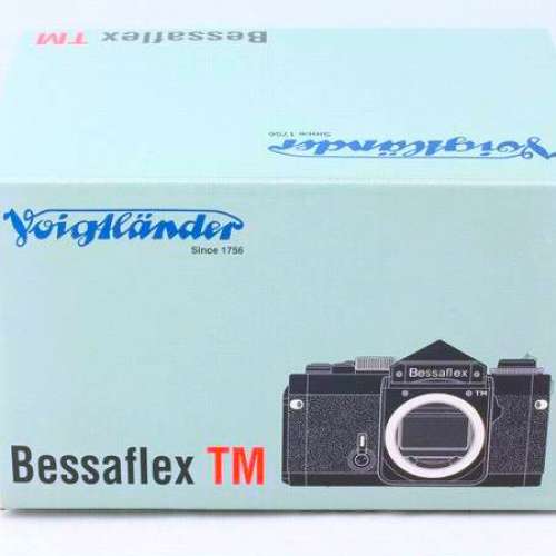 (M42) 終極機皇 Voigtlander Bessaflex TM 黑機 全套連原裝盒 收藏級