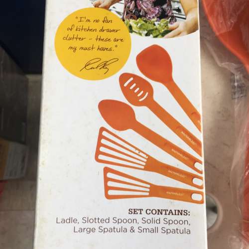 🍚 Rechael Ray Utensils Set 5pc set NEW 全新廚房5件套裝 🍚