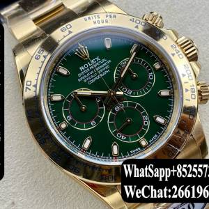 勞力士 Rolex daytona m116508-0013 40mm 計時 綠金迪