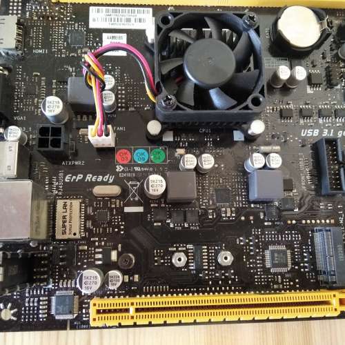 ( ITX) 新淨BIOSTAR A10N-8800E 底板(板載AMD FX-8800P CPU 支援DDR4 M.2)