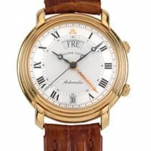 ( 已售出 ) 古董瑞士Maurice Lacroix 自動皮帶鬧錶