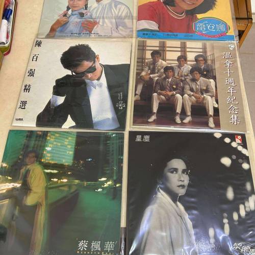 約93-96%新（－次過賣6隻舊版黑膠唱片不散賣共$1538）