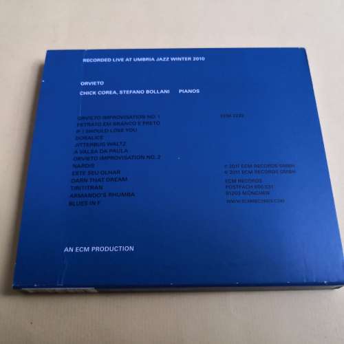 ECM - CHICK COREA / STEFANO BOLLANI ORVIETO