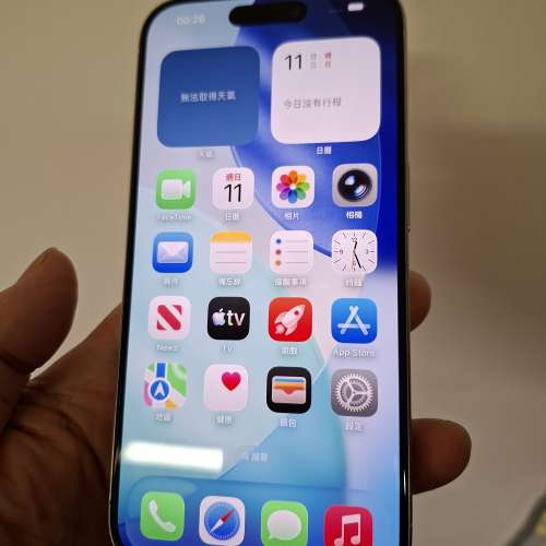 劲新淨港版iPhone15 pro 512gb battery health 91％