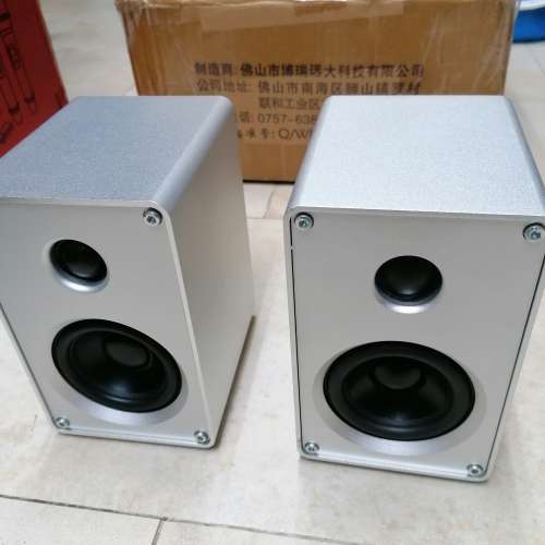 全新品 - 偉良音樂藝術1號鋁合金書架音箱升級版 1 對