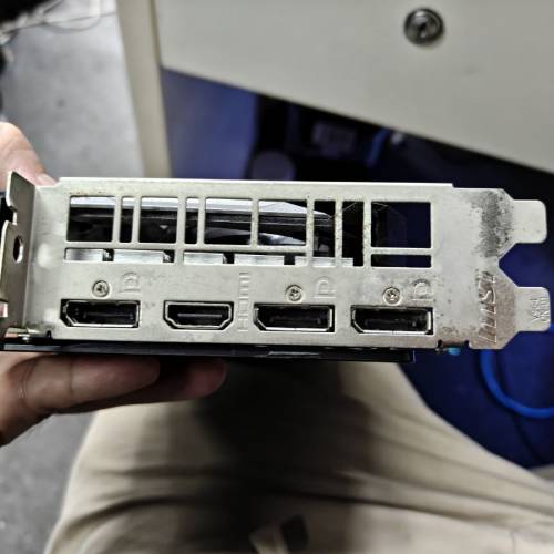 MSI GTX 1660 TI Ventus Xs OC 6GB