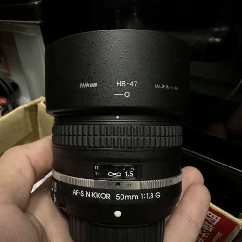 99%Nee Nikon AF-S 50mm f1.8G special addition