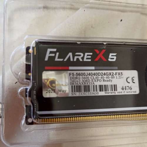 2*24gb g skill flare ddr5 5600