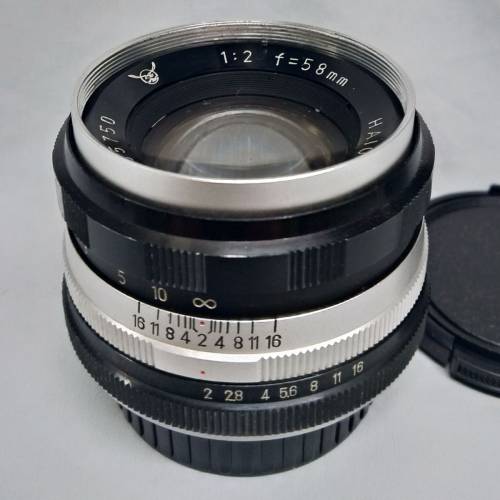 中國海鷗牌 58mm F2 Haiou-64(複刻 Helios44 / Biotar)光學設計  MD-mount  #SB-20...