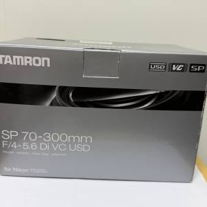 Tamron SP 70-300mm F/4-5.6 Di VC