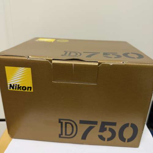 Nikon D750 有盒