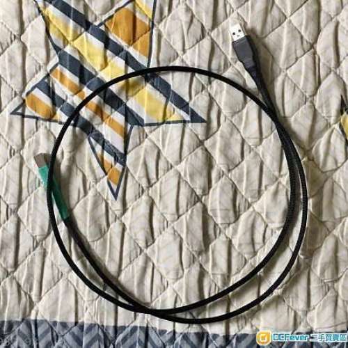可以提升CAS 分析力,音效！要求高的用家必備！純銀 Type A to B USB Cable