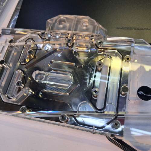 Bykski N-AS3070DUAL-X-V2-BE 顯卡水冷板兩塊