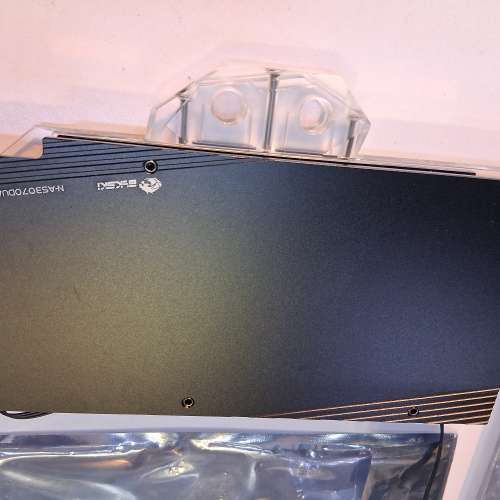 Bykski N-AS3070DUAL-X-V2-BE 顯卡水冷板兩塊