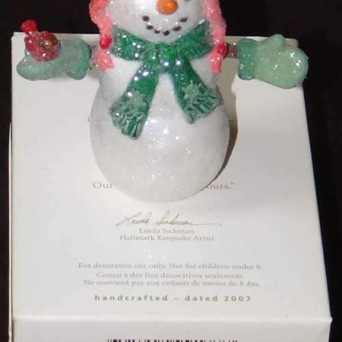 私人收藏 聖誕裝飾 Hallmark Keepsake Mini Figurine, 3"