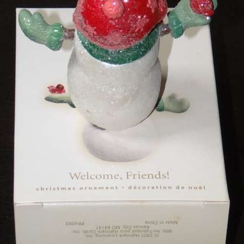 私人收藏 聖誕裝飾 Hallmark Keepsake Mini Figurine, 3"