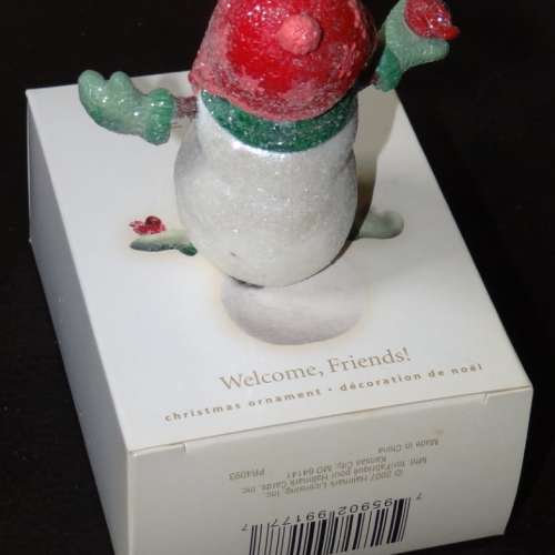 私人收藏 聖誕裝飾 Hallmark Keepsake Mini Figurine, 3"