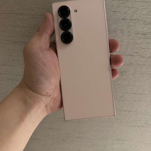 全網最平🔥Samsung galaxy fold 6 12+256美版單卡+esim粉色