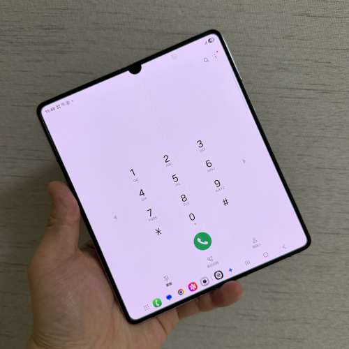 全網最平❤️Samsung galaxy fold 5 12+512美版單卡+esim藍色