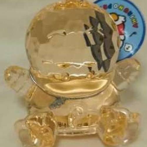 全新入口仿水晶石小鴨動物［金色］或任何一款陳列小擺設