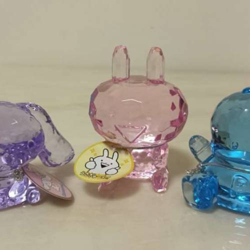 全新入口仿水晶石小鴨動物［金色］或任何一款陳列小擺設