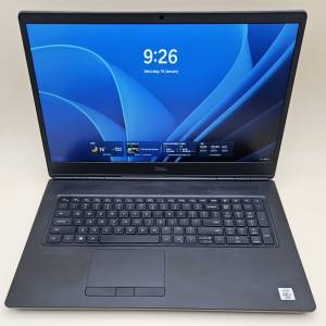 RTX4000獨顯版 17" Precision 7750 DELL i7-10850H 64g ram 512g SSD Nvidia RTX4000