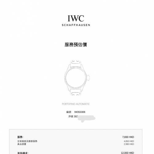 IWC Portofino Automatic 男裝不銹鋼